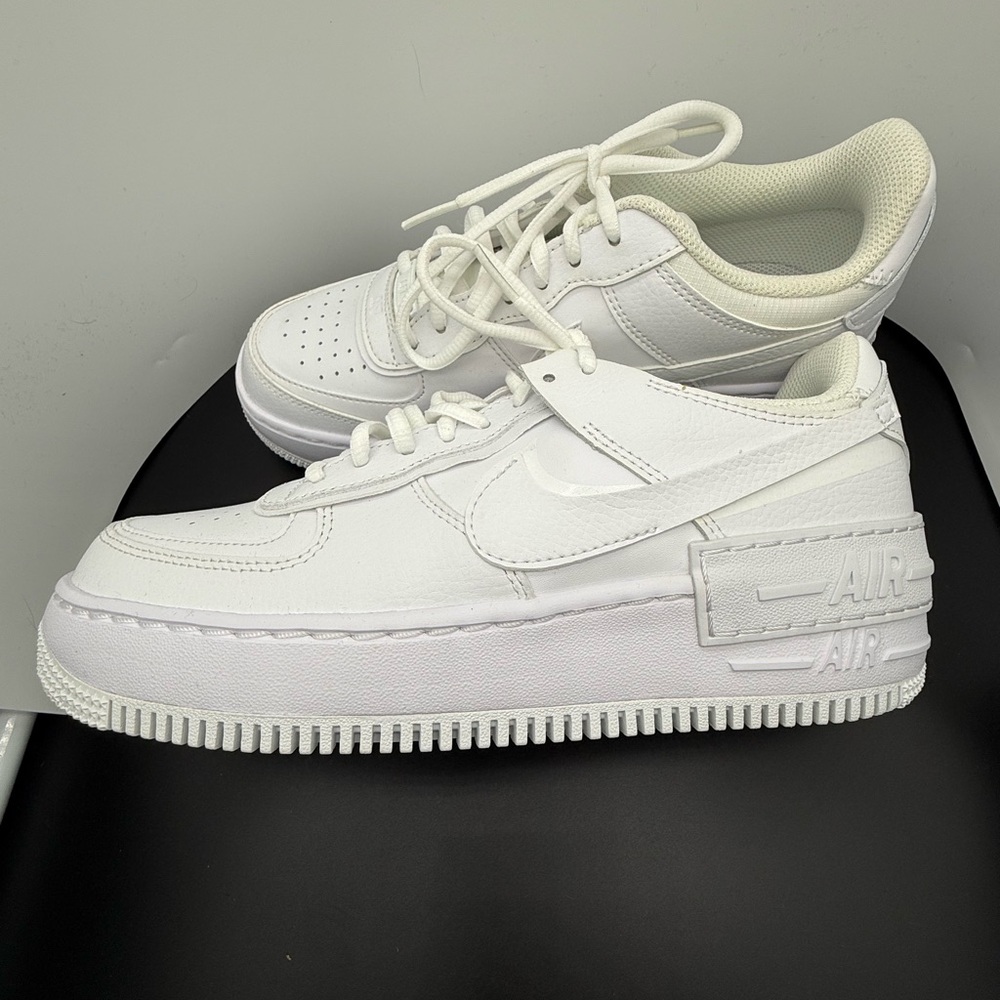 Nike AF1 Shadow "Triple White" sneakers